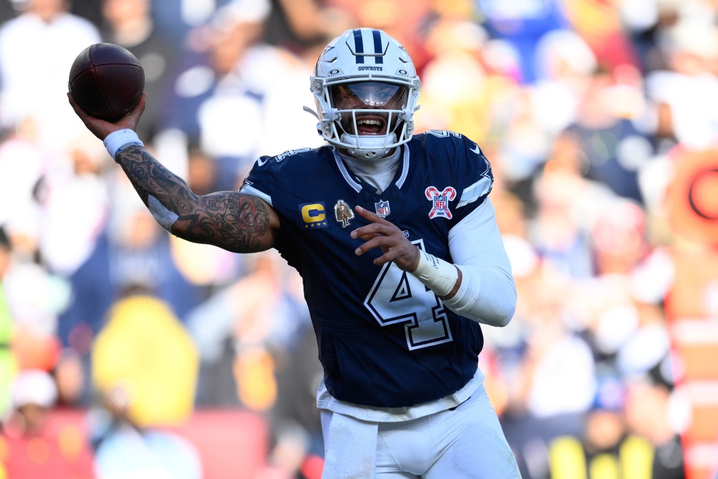 Cowboys outlast Commanders to snap 3-game skid