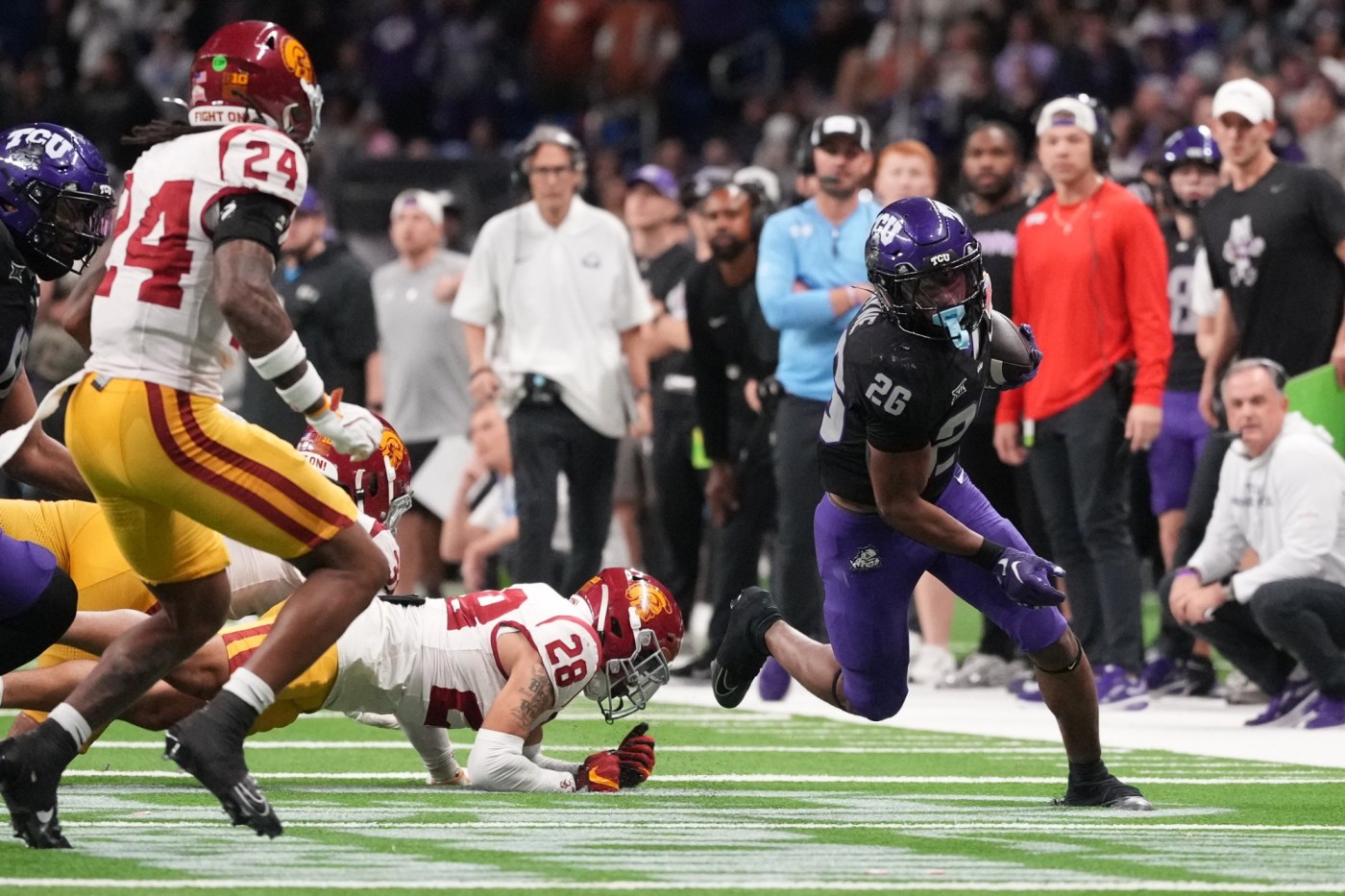 USC suffers overtime loss to TCU in Alamo Bowl