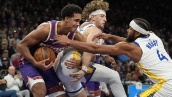 NBA stands by controversial late foul on Moody in Warriors’ loss to Suns