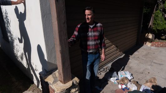 ‘Huge’ bear takes up residence in crawl space under Altadena man’s home