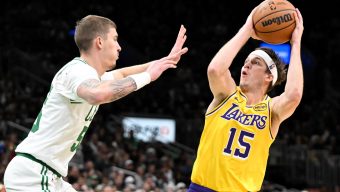 With Luka Doncic and LeBron James out, Lakers get crushed by Celtics