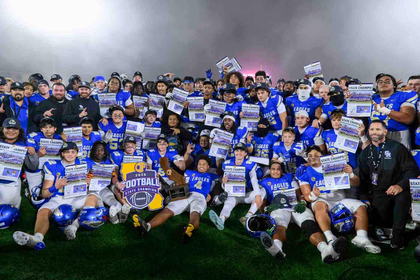 Santa Margarita football rolls De La Salle to win state Open Division title