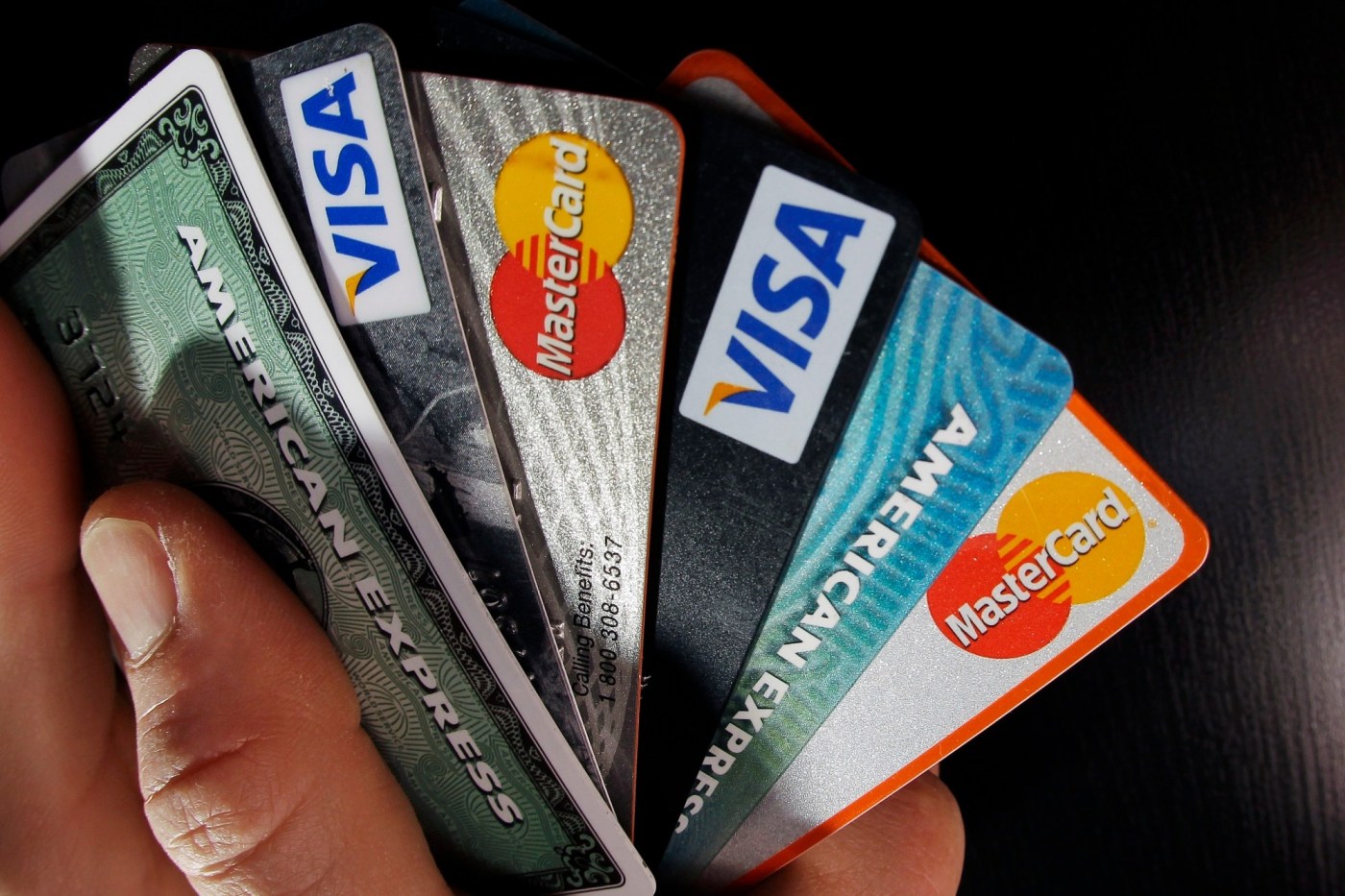 Coming for your credit card from left and right