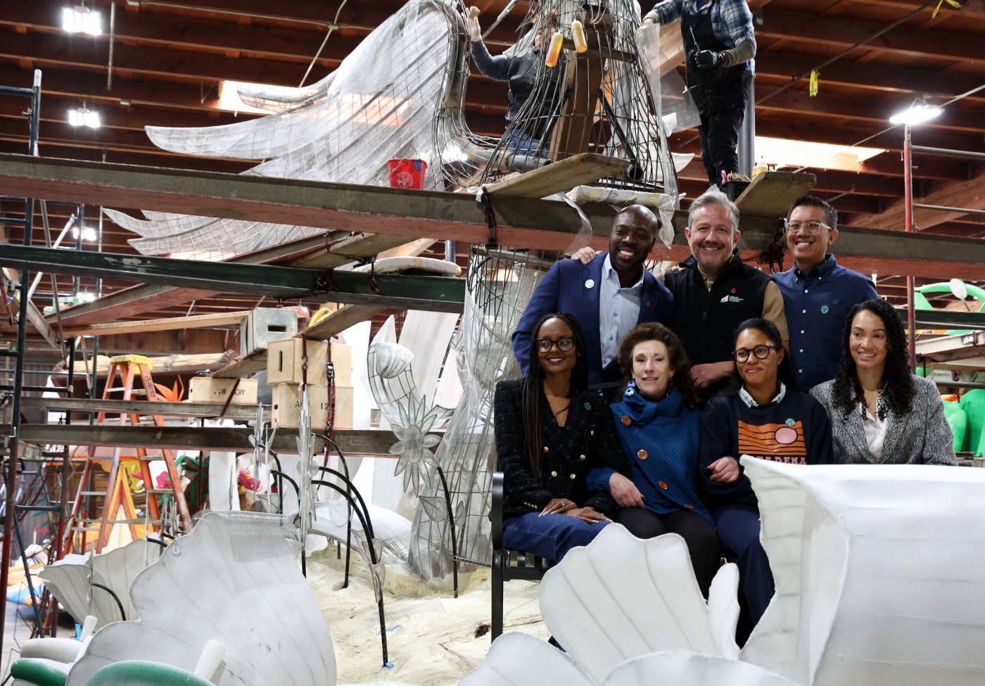 For these Eaton and Palisades fire survivors, Rose Parade trip down Colorado Blvd. will be no ordinary ride