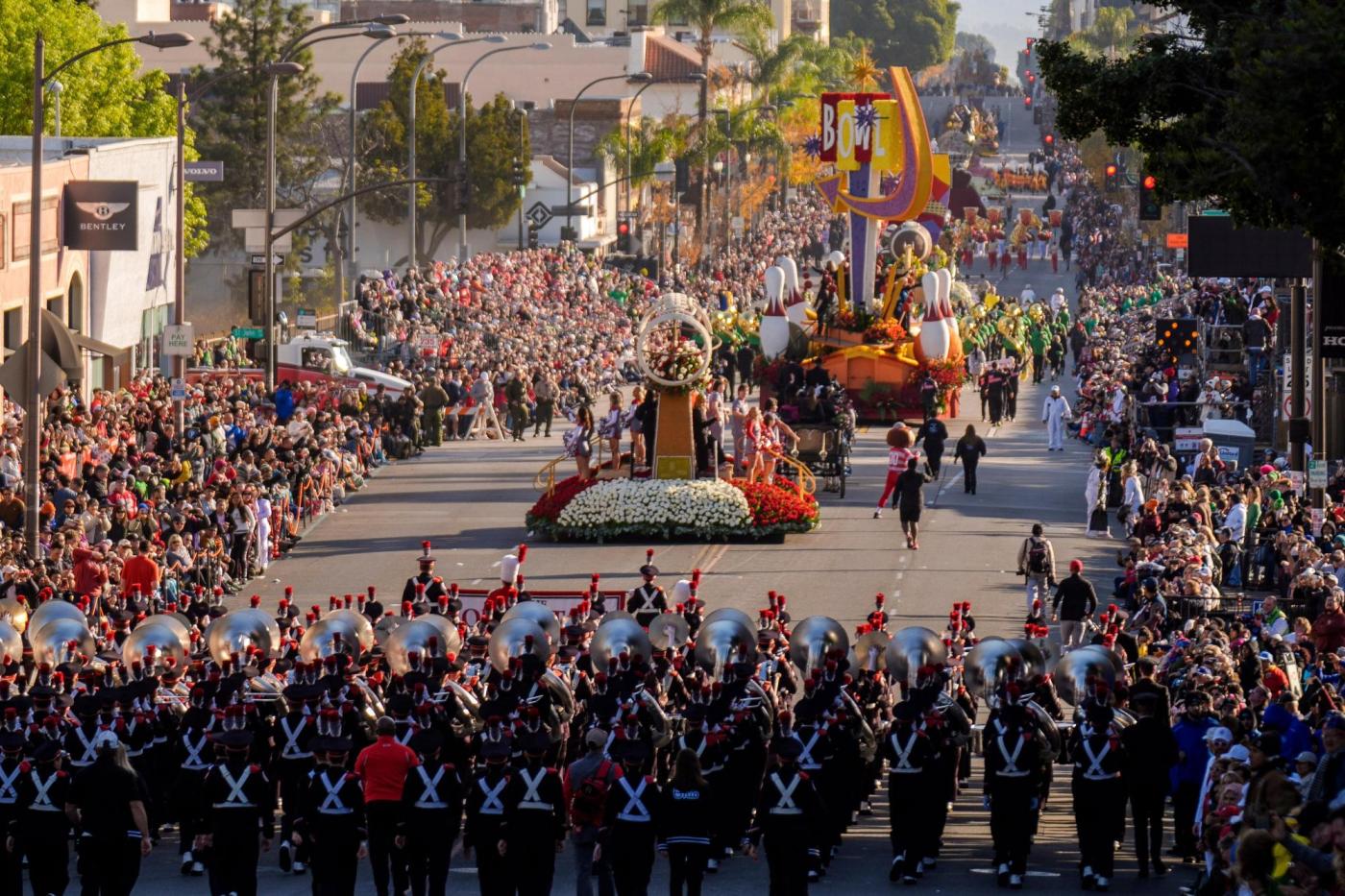 Nasty weather on tap for New Year fetes at Rose Parade in California and revelers in New York City