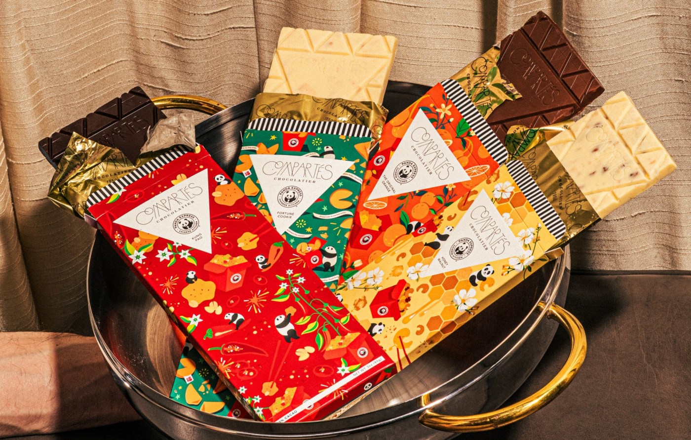 Panda Express partners with Compartés on gourmet chocolate bars