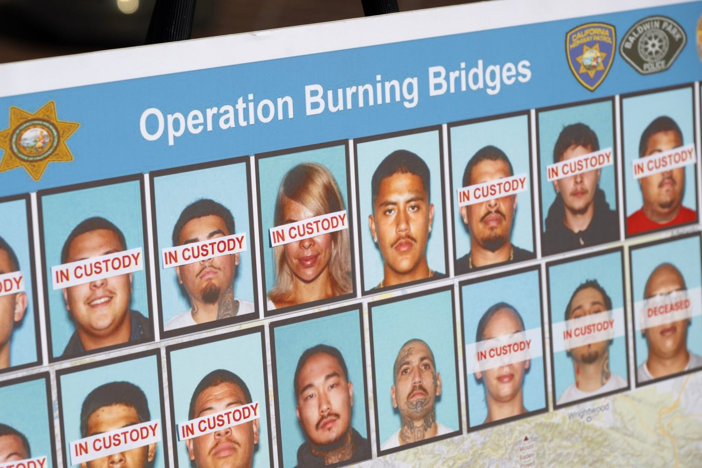 ATF-led probe on Puente 13 gang ends in 17 arrests, seizure of 76 weapons