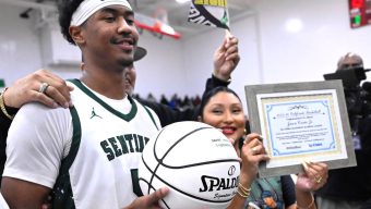 Inglewood’s Jason Crowe Jr. becomes California’s all-time leading scorer