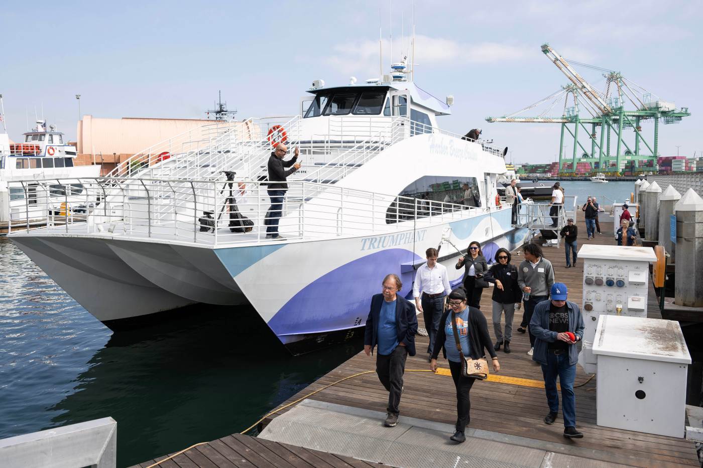 Olympics water taxi from Long Beach to San Pedro is several steps closer to reality