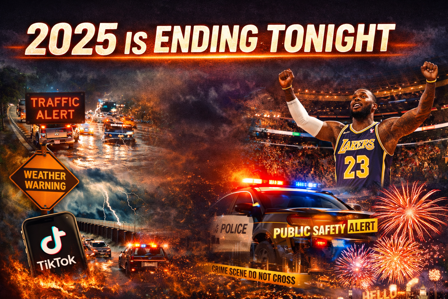 2025 Is Ending Tonight: These 7 Moments Changed California Forever