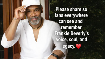 Why Frankie Beverly Chose the Stage Over the Studio Every Time