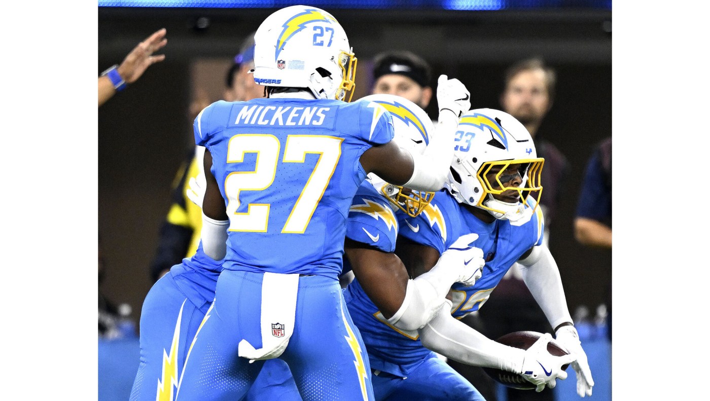 Chargers’ Justin Herbert, Cameron Dicker, Tony Jefferson work OT in victory