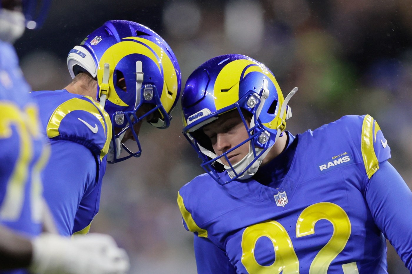 Rams kicker Harrison Mevis will feel at home in Chicago weather