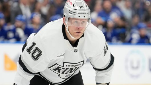 Kings scrambling minus Kopitar, Armia, Moore and Perry
