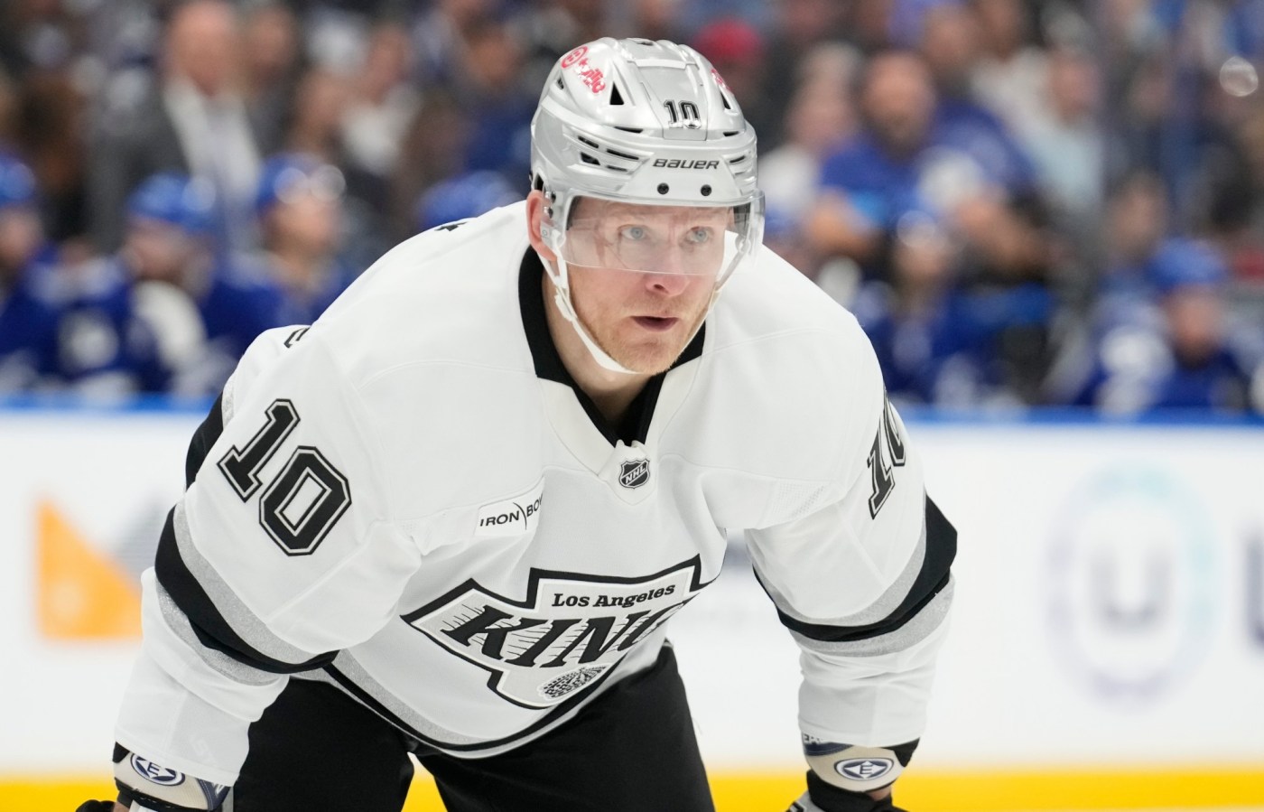 Kings scrambling minus Kopitar, Armia, Moore and Perry
