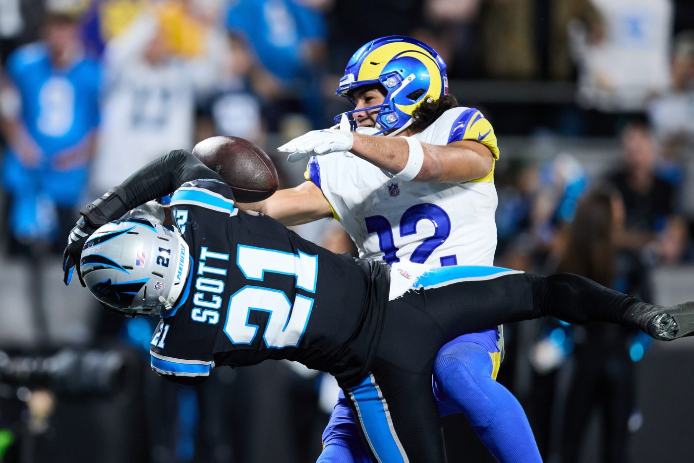 Rams’ Puka Nacua shakes off drop to make game-changing pass breakup