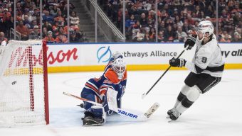 Adrian Kempe scores lone shootout goal to lift Kings past Oilers