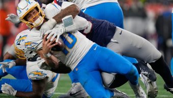 Chargers’ offense fizzles in AFC wild-card loss to Patriots