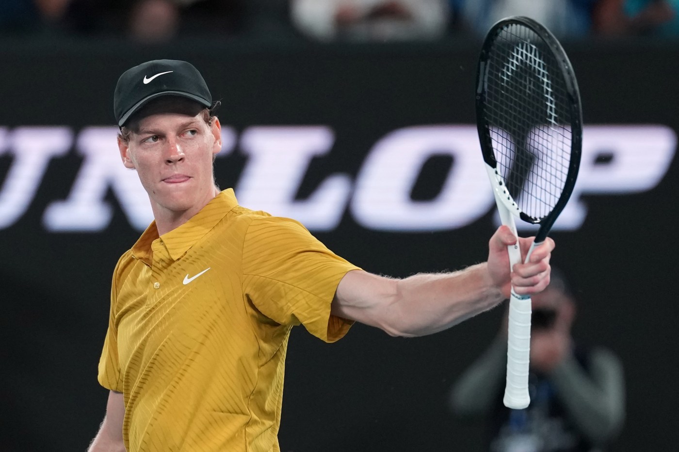 Australian Open: Sinner overcomes cramps; Keys, Pegula advance; Osaka withdraws