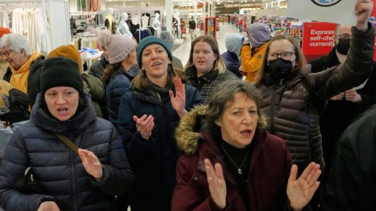 Christian leaders urge protecting worshippers’ rights after protesters interrupt service