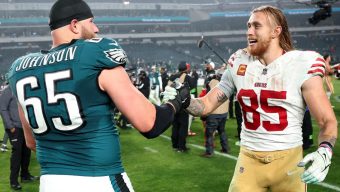 Eagles start title defense against 49ers in NFC wild-card game