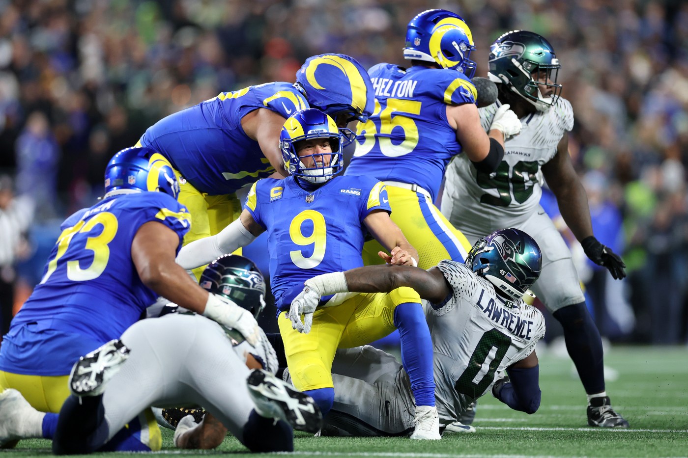 NFC championship game: Rams face Seahawks in drama-laden third act