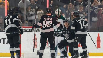 Kings hang on to beat Wild in shootout
