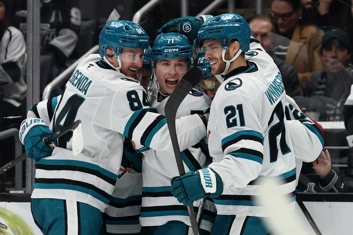 Macklin Celebrini, Sharks rally to edge Kings in OT