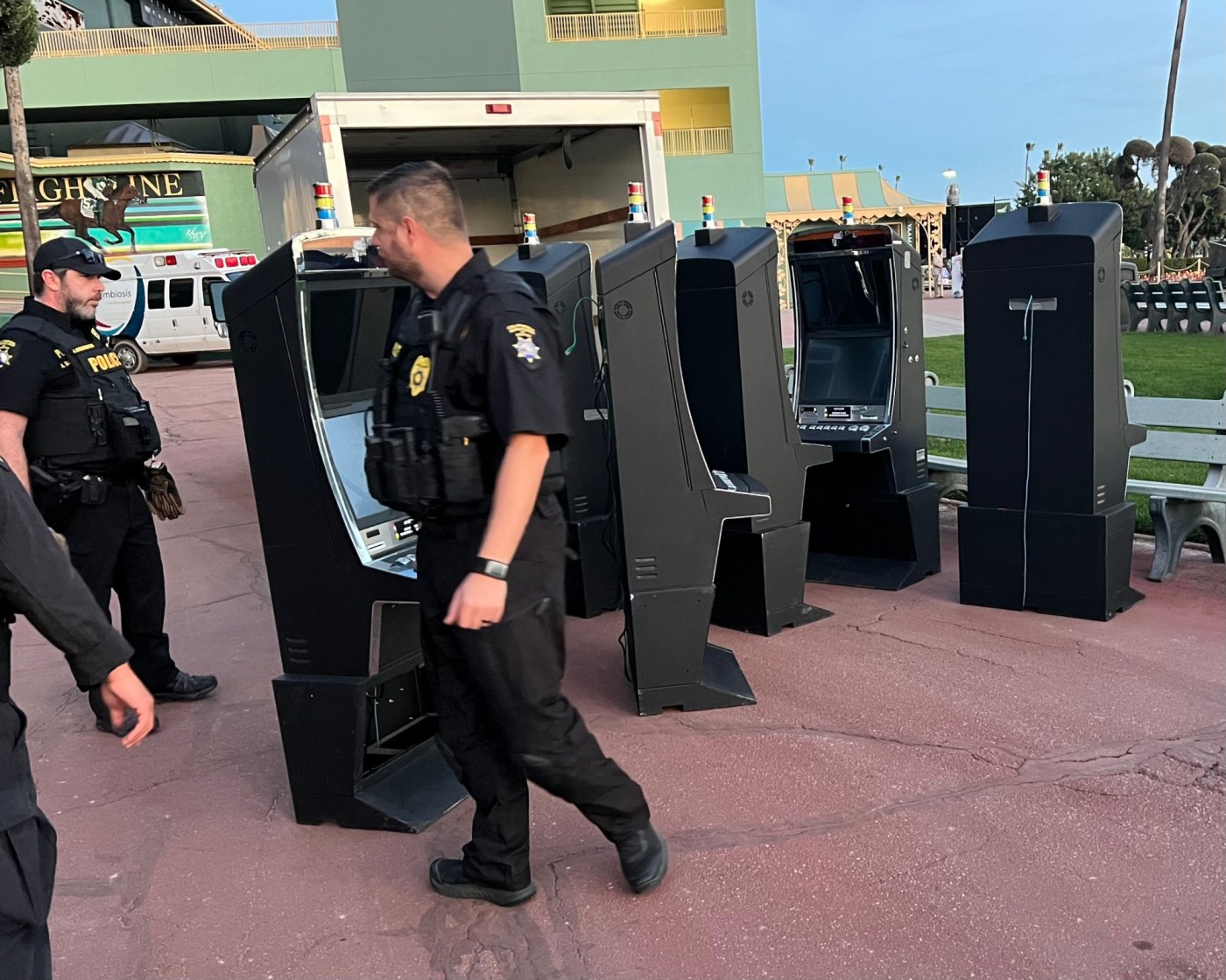 Santa Anita’s slot-style machines seized in state crackdown