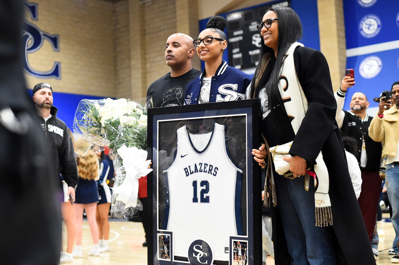 Sierra Canyon retires JuJu Watkins’ jersey, 1st in school history