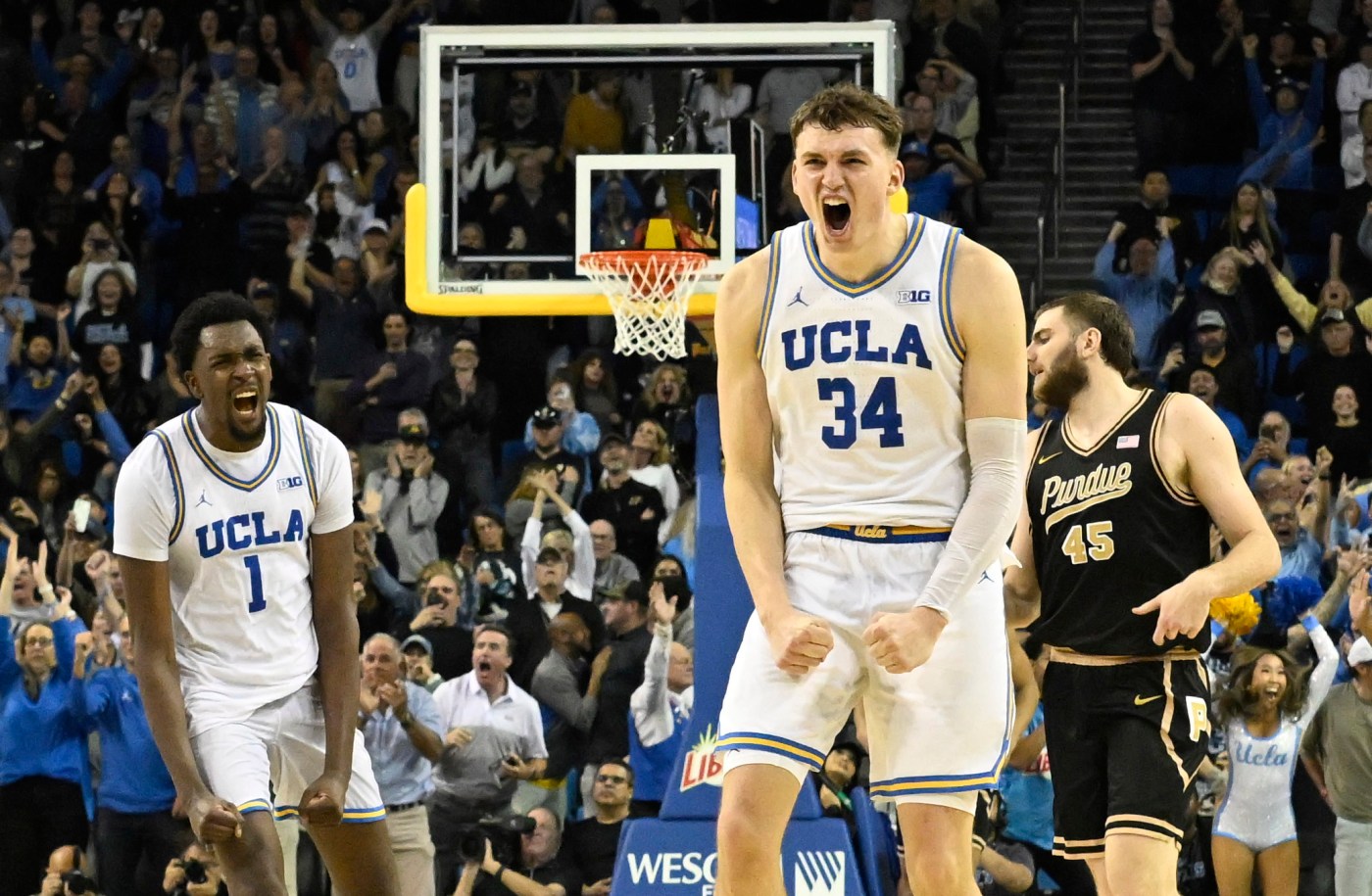 Donovan Dent, Tyler Bilodeau help UCLA stun No. 4 Purdue