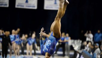 UCLA’s Jordan Chiles earns 1st career perfect 10 in vault