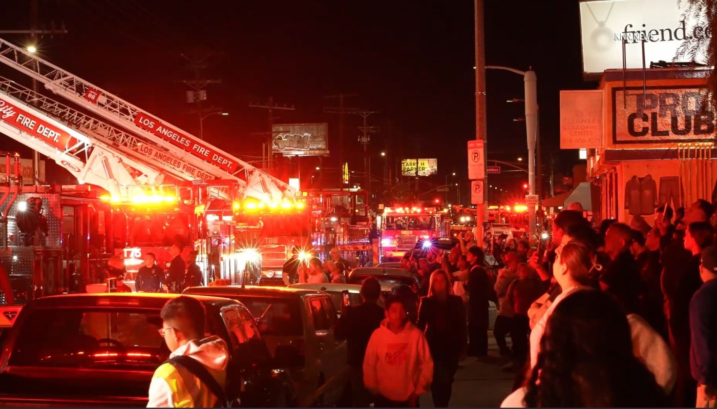 Body found in fire-ravaged former church in North Hills