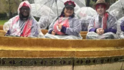 Float riders reflect on their rainy Rose Parade experience: ‘One big jolt of ‘Wow!’