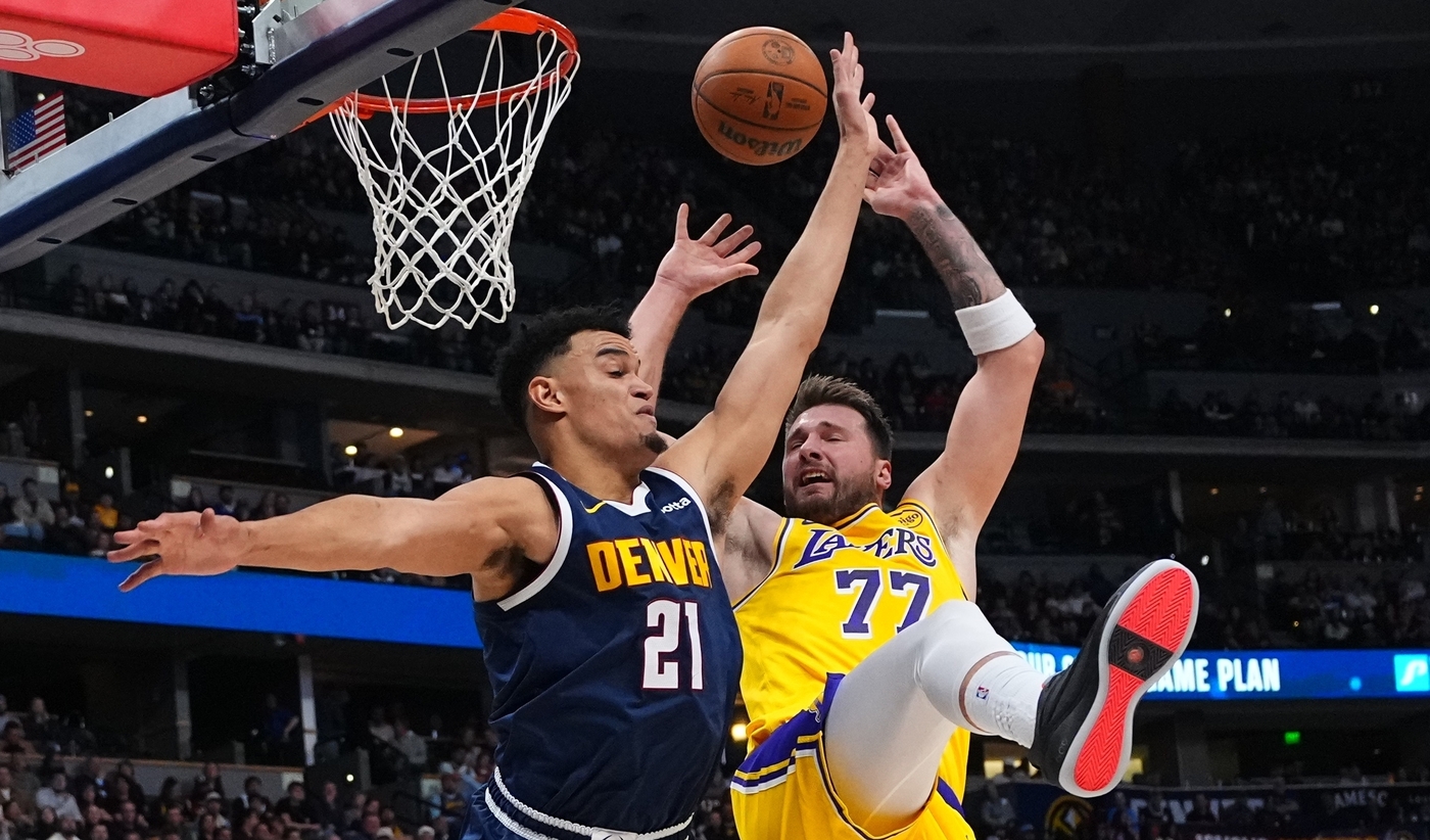 Luka Doncic has triple-double as Lakers surge past depleted Nuggets