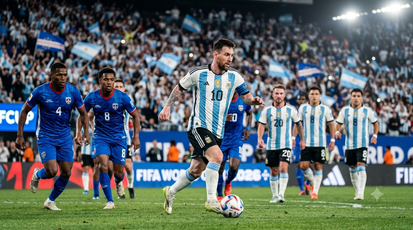 Argentina Ready for Cape Verde Clash as Lionel Messi Eyes Another World Cup Milestone