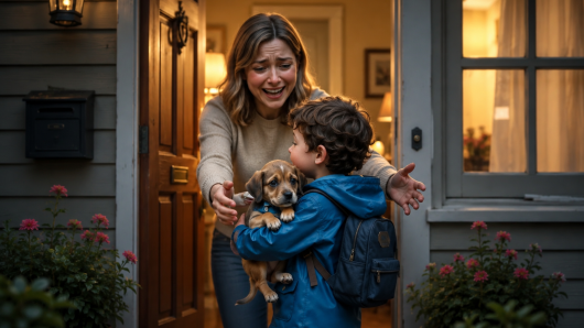 Young Boy Brings Home Lost Puppy, Emotional Family Reunion Melts Hearts Online