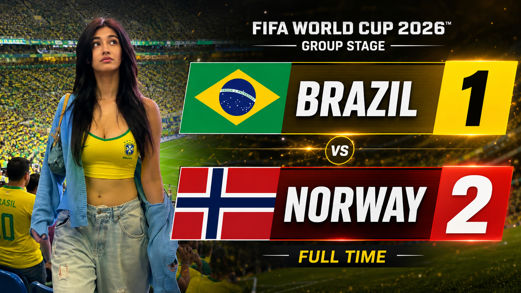 Norway Stuns Brazil 2-1 to Reach FIFA World Cup 2026 Quarter-finals