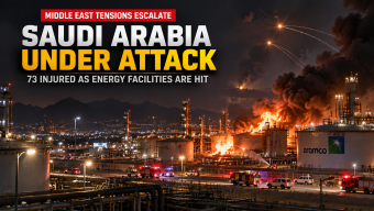 Houthi Attacks Hit Saudi Arabia as Oil Facilities Disrupted and 73 Injured