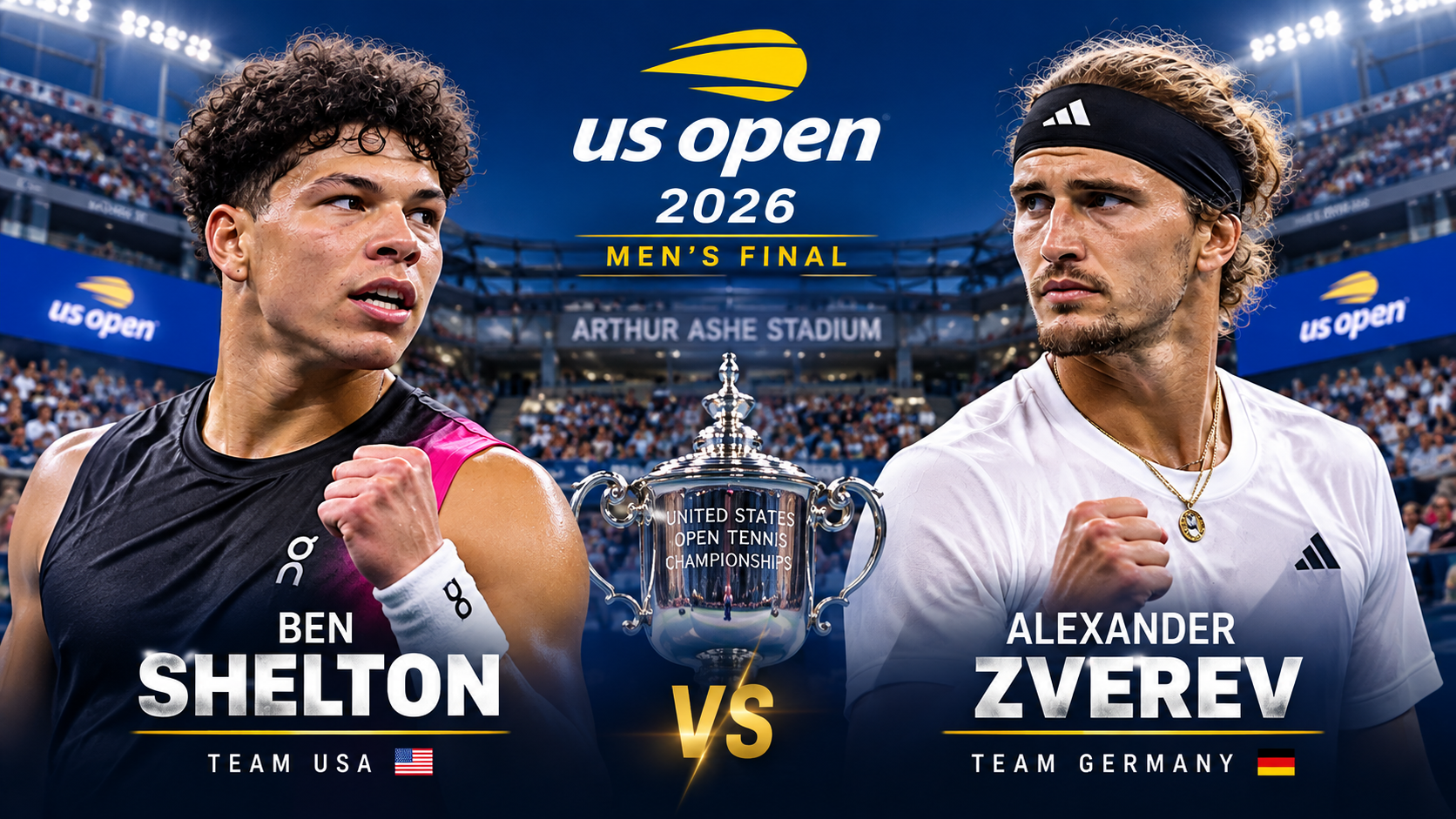 US Open 2026 Final: Zverev vs Shelton Set for a Historic Showdown